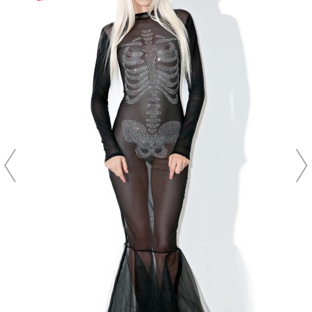 ✨☠️Dolls Kill Lovely Bones Dress☠️✨